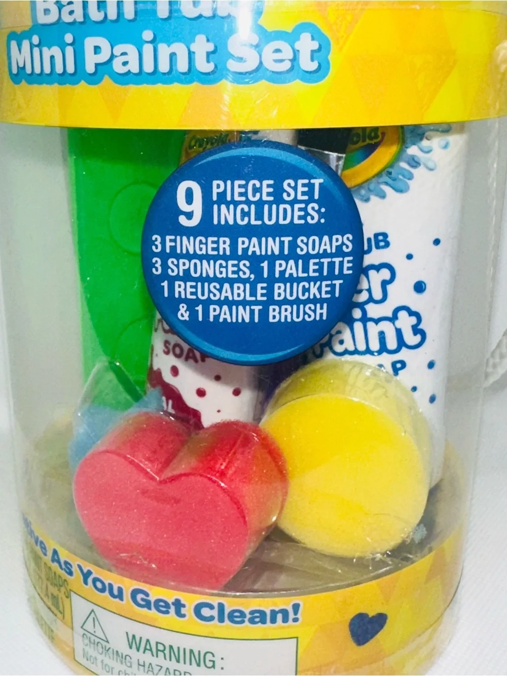 New Bath Time Mini Paint Set